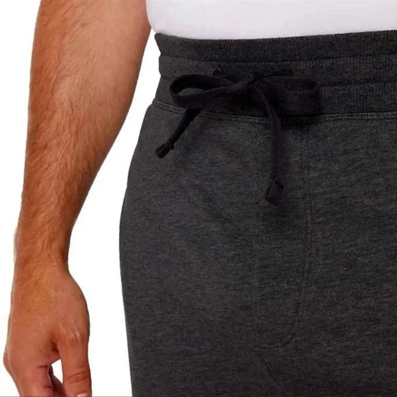 32 Degrees Men’s French Terry Jogger Black Medium - Picture 4 of 5